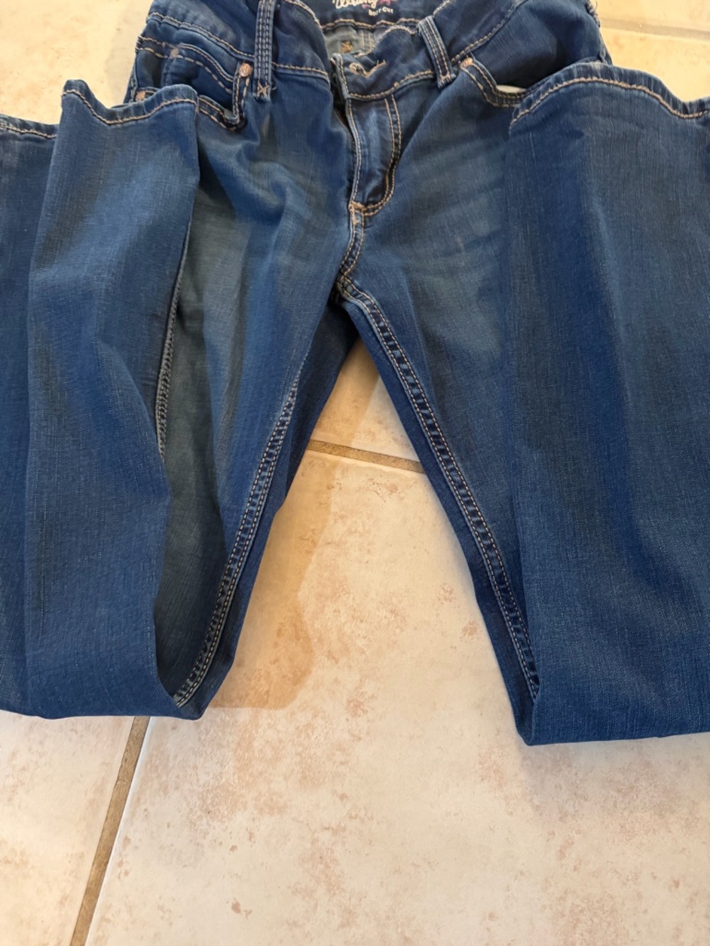 Wrangler Blue Boot Cut Jeans